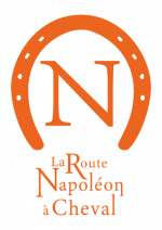 Logo de la Route Napoléon à Cheval représentant un fer à cheval